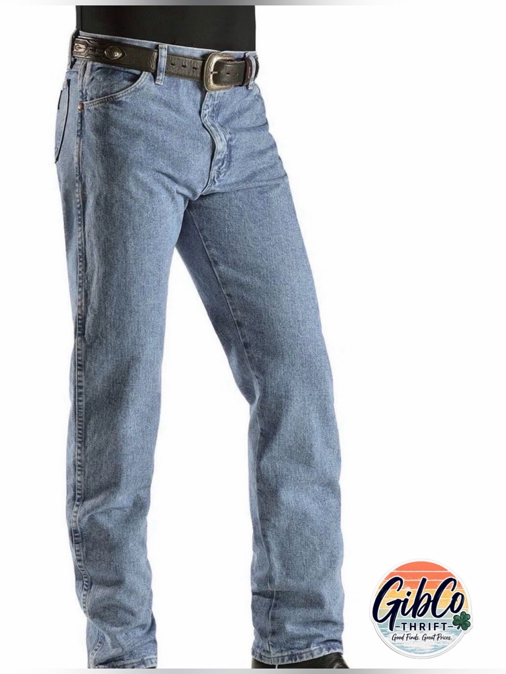 Wrangler | Size 35x34 | Cowboy Cut Slim Fit Men’s Jean | Light Blue